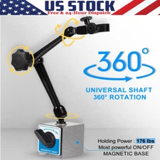 For Noga DG61003 Magnetic Base Dial & Test Indicator Holder With Fine Adjustment