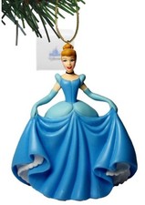 Disney Princess Cinderella Christmas Tree Holiday Ornament PVC Figurine  3" New
