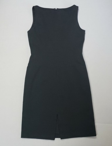 Tahari Kleid Damen 4P Etui grau grau tailliert zierlich gefüttert Basis klassisch - Bild 4 von 4