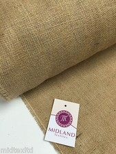 Hessian Jute Fabric 40" Wide Burlap M50 - Craft Upholstery Bags Sacks Per Metre