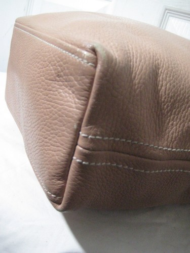 PRADA Pastel Pink Leather Hobo Shoulder Bag - Picture 18 of 24