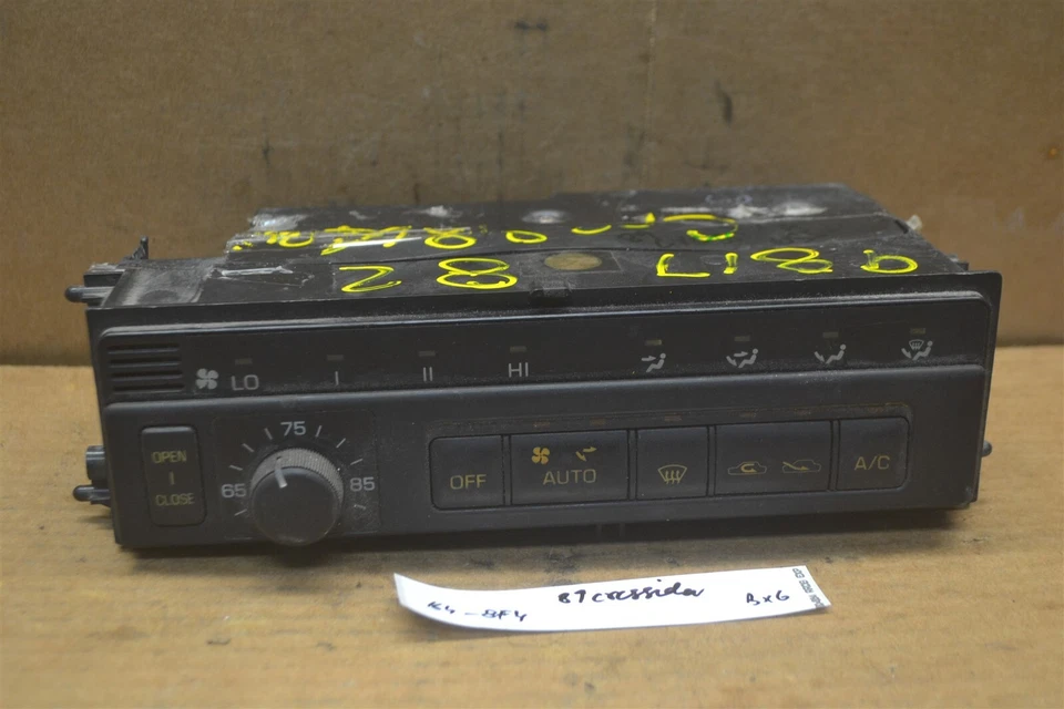 1989 1990 Toyota Cressida тепла переменного тока температуры климат-контроль 164-8F4 Bx 6 - Изображение 2 из 4