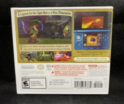 The Legend of Zelda Ocarina of Time 3D (Nintendo 3DS) Nintendo