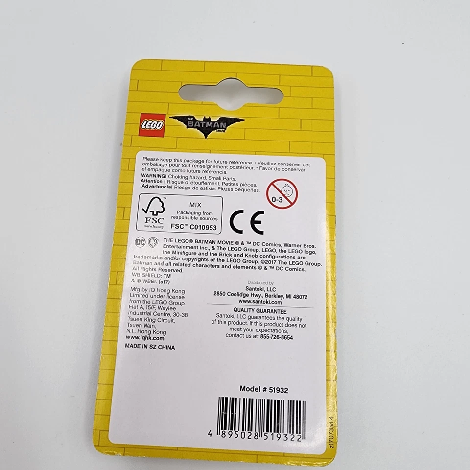 Lego La Película Batman Batman Borrador Nuevo En Paquete Foto 3 de 4