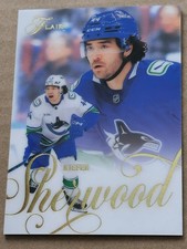 2025-26 Flair Kiefer Sherwood #132 Vancouver Canucks 