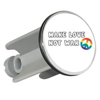 WaschbeckenstöPsel Make Love Not War Geschenkidee Make Love Not War Geschenk Pr