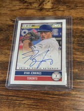 Onyx Vintage 2025 Ryan Jennings Toronto Autograph #VA-RYJE 412/880 Baseball Card