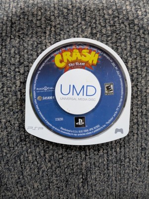 Crash: Tag Team Racing (Sony PlayStation Portable PSP, 2005) UMD Disc Only
