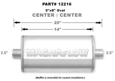Exhaust Muffler Magnaflow CA 12216