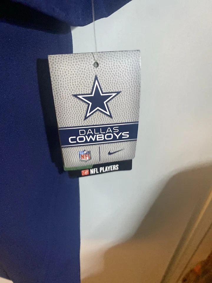 Camiseta de fútbol americano Tony Romo Nike NFL On-Field Dallas Cowboys #9 talla 56 nueva con etiquetas rara Foto 2 de 4