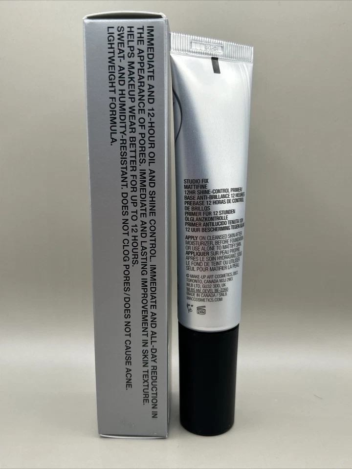 Mac Studio Fix Mattifine 12HR Shine Control Primer 1oz/30ml NEW - Image 2 of 4
