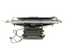 Rare! BURROUGHS Typewriter 1935 Carriage 103 cm Schreibmaschine Machine A Ecrire thumbnail