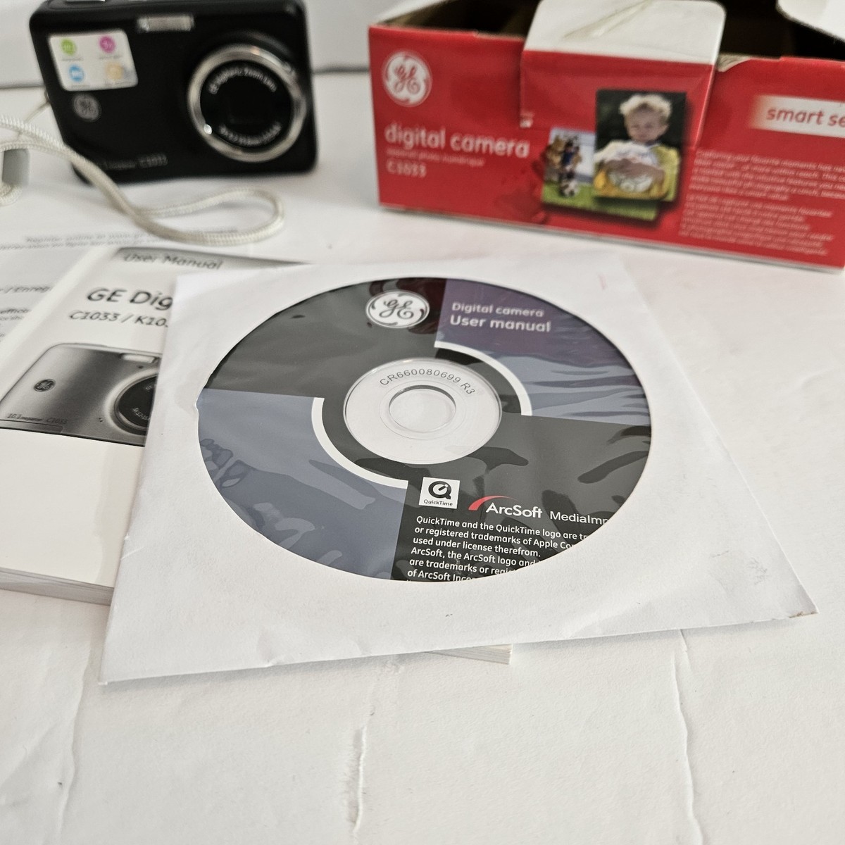 GE C1033 10.1MP Digital Camera - Black for sale online | eBay