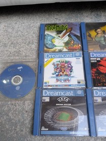 12 Sega Dreamcast DC Spiele Konvolut- Soulcalibur, PSO, Tony Hawk, Lodoss War...