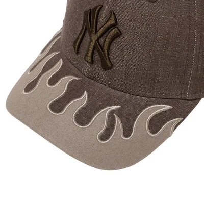 Casquette marron NEW ERA 9FORTY Denim Flame New York Yankees 15138170 - Photo 1/4