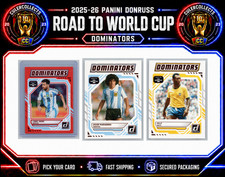 2025-26 Panini Donruss Road to World Cup  Dominators *Pick Your Player*