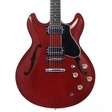 YAMAHA SA1000 Persimmon Red Used Birch Beach Body Ebony Fingerboard w/Hard Case
