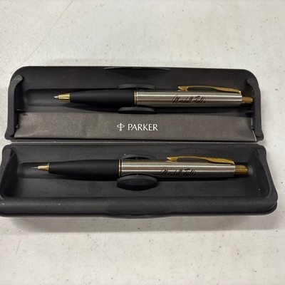 Vintage Marshall Fields Pen Set Collectable Parker Brand Retirement Gift