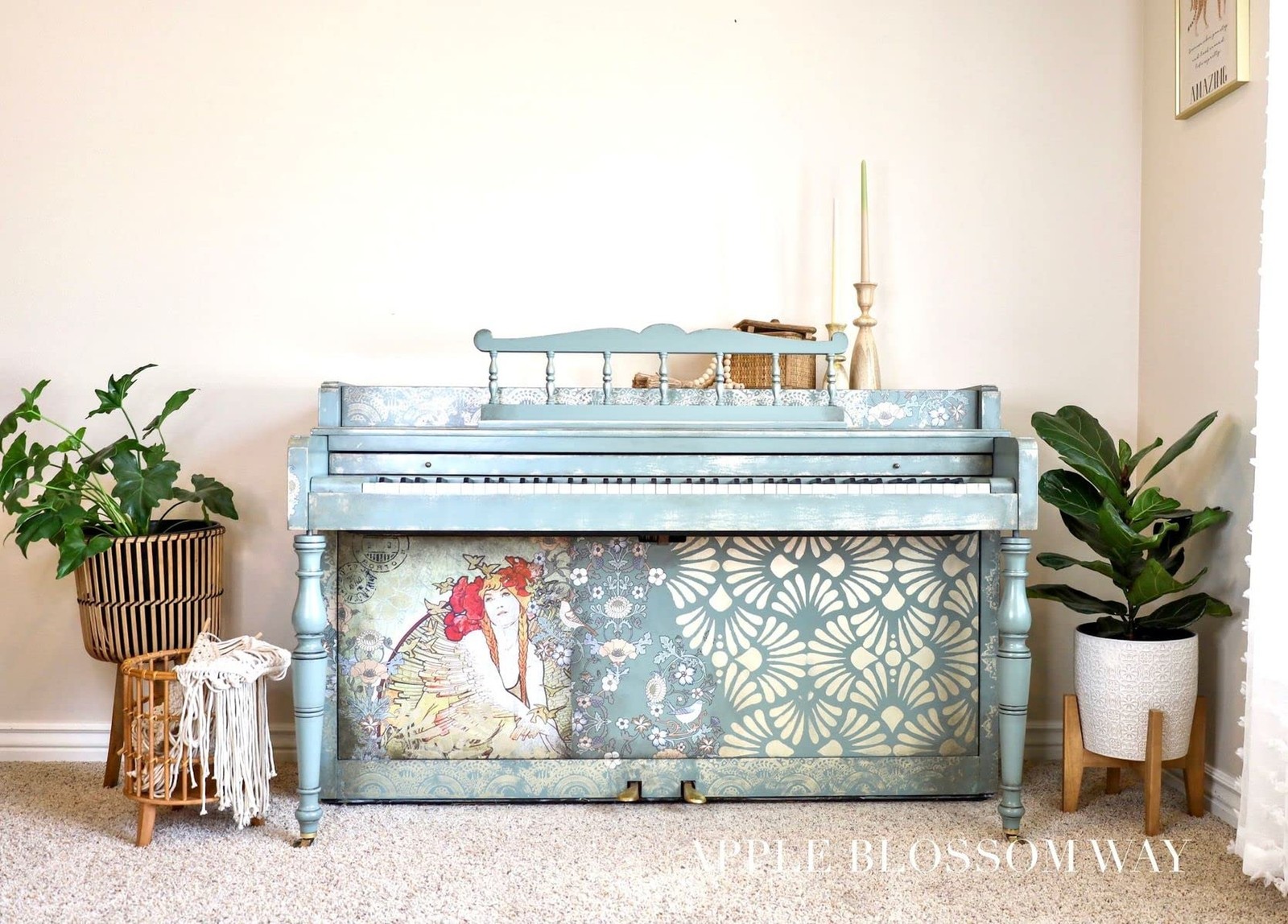 Redesign with Prima Redesign Stencil Cece Modern Deco Sheet Size 18"x25",Desi...