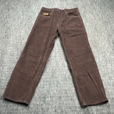 Empyre Corduroy Pants Men  s 30 Brown Skate Y2K Baggy Straight Leg