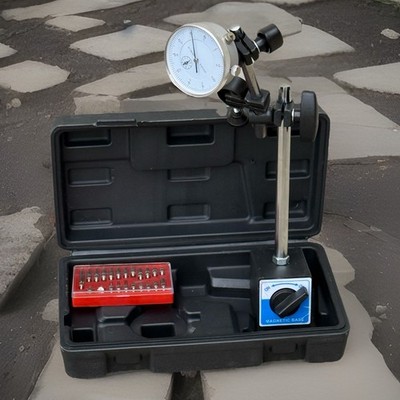 24pcs Dial Precision Gauge 0.01mm Measuring Indicator Point Set w/Magnetic Base