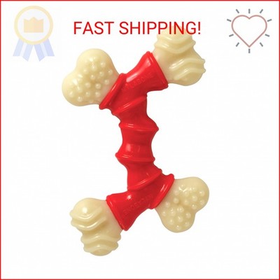 Nylabone Double Bone Power Chew Toy for Dogs, Dog Toys for Aggressive Chewers, B