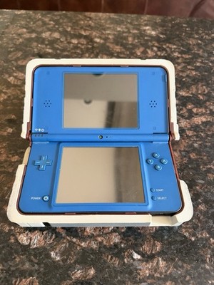Nintendo DSi XL Blue Handheld Console Wi-Fi Touch Screen with Nerf