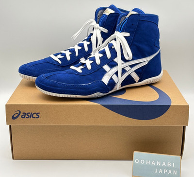ASICS 1083A001 EX-EO Boxing Wrestling Shoes TWR900 Successor Blue