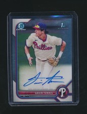 GAVIN TONKEL 2022 BOWMAN CHROME 1ST RC AUTO #CPA-GTL