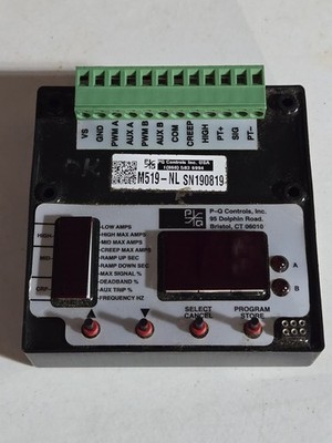 P-Q Controls M519-NL Programmable PWM Motor Controller Industrial Control Module