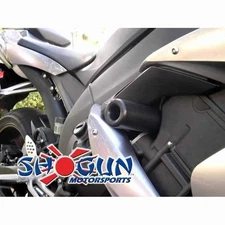 Shogun No-Cut Frame Sliders Black Yamaha YZF-R1 2004-2006