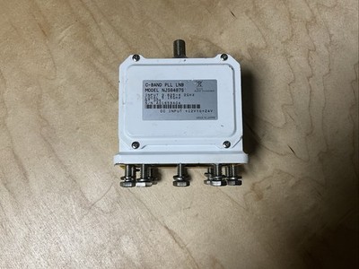 New Japan Radio NJS8487S Standard C-Band PLL LNB RF 3.625 - 4.200 GHz (+- 3 ppm)