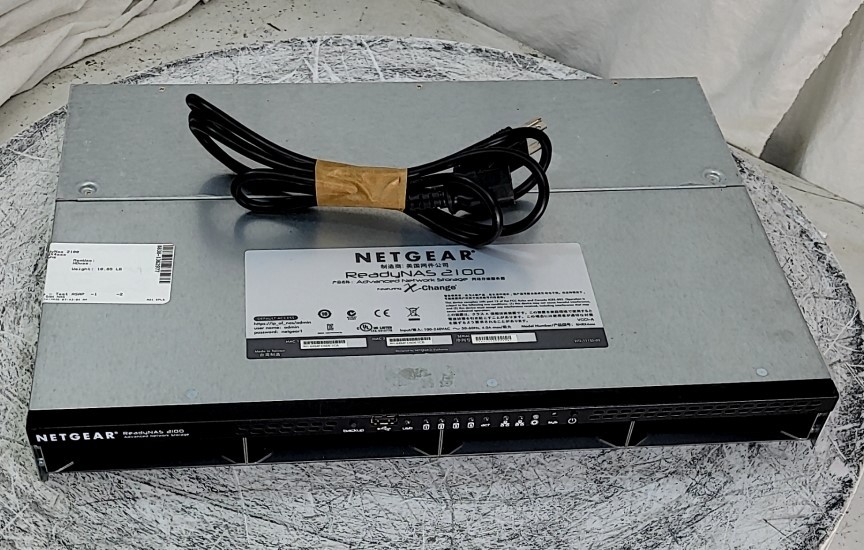Netgear ReadyNAS 2100 RNRX4410-100NAS Network Storage SEE NOTES | eBay