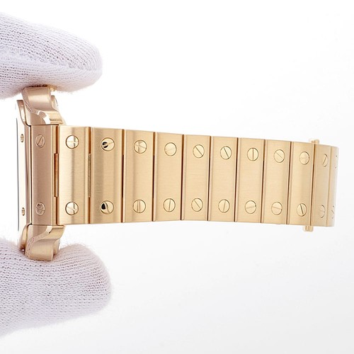 Cartier Santos de Cartier MM WGSA0030 seconda mano uomo - Foto 9 di 10