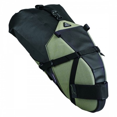 Topeak BackLoader X Green Bikepacking Seat Bag with Waterproof Drybag & Air