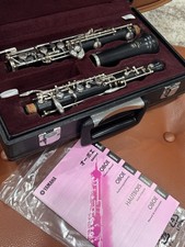 Yamaha 241 student Oboe Black with Silver Keys, Plated Finish, Original Case