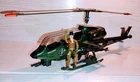 GI Joe Dragonfly Helicopter Wild Bill 1983 Vintage ARAH Fully Functional Hasbro