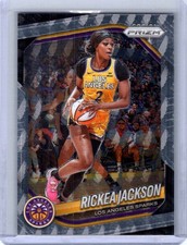 2025 Panini Prizm WNBA #118 Rickea Jackson Swirl Prizm