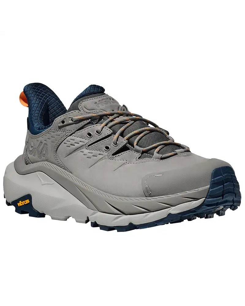 - Hoka One One Kaha 2 Low GTX Gore-Tex Scarpe Hiking Uomo, Galactic Grey/Stardus