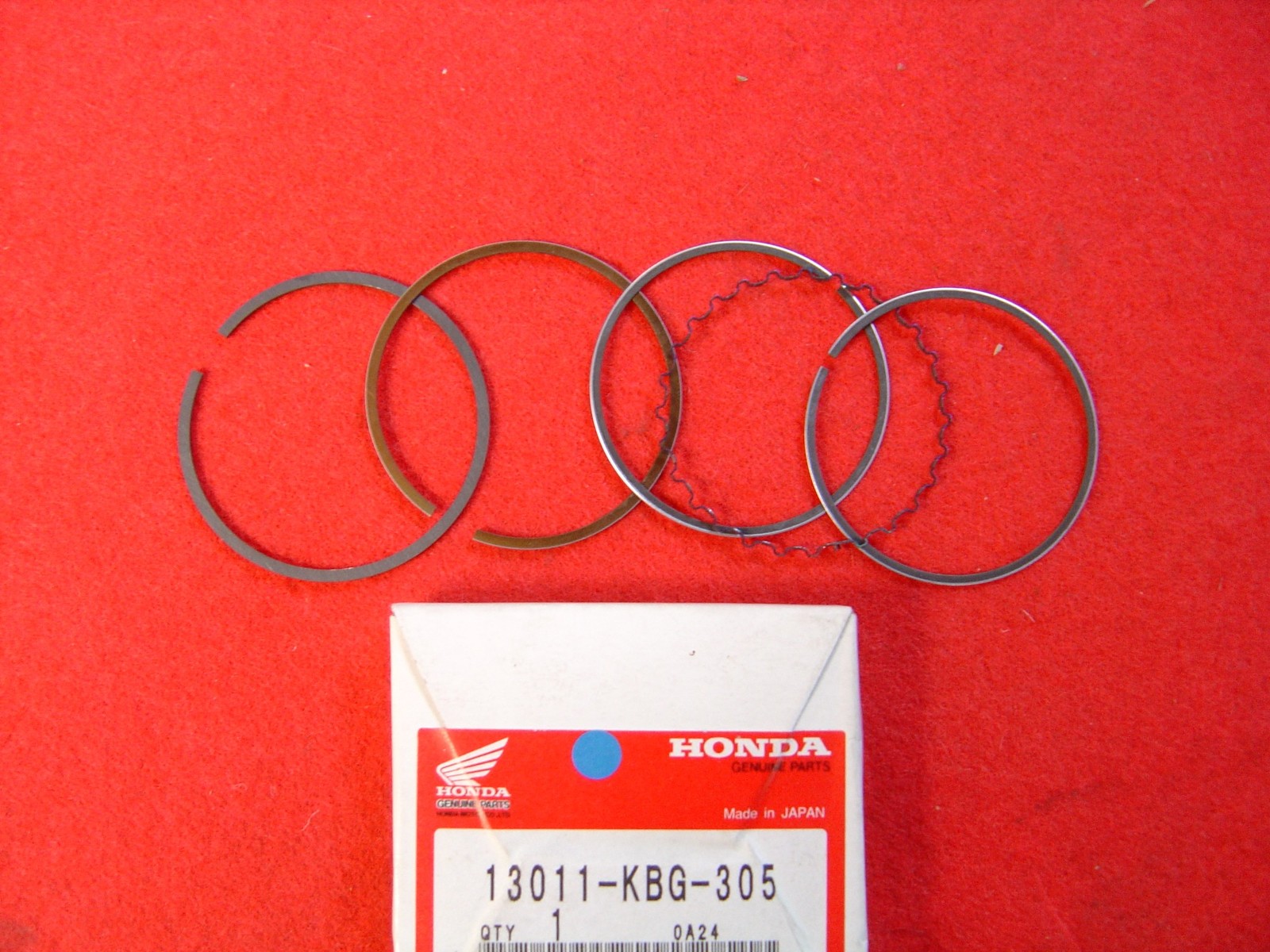 Segments moteur standard CB250R 1994 pièce détachée piston