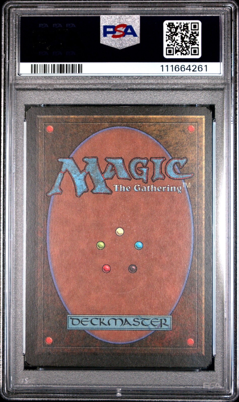 1994 Magic the Gathering MtG Lord of the Pit - Revised - PSA 9 view 2