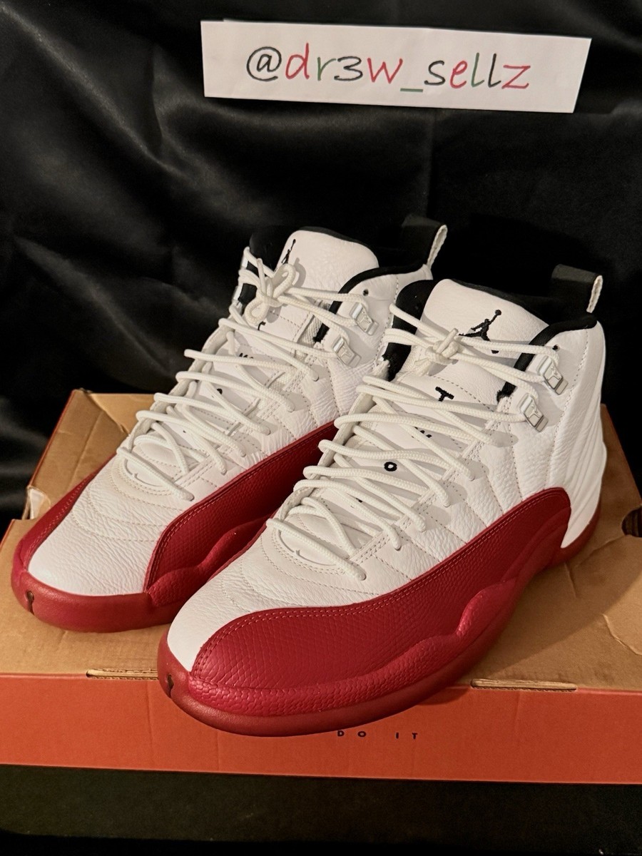 Jordan Air Jordan 12 Retro Cherry White Red High-Top  display picture 2