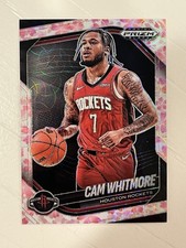 Cam Whitmore 2024-25 Panini Prizm Black #199 Cherry Blossom Prizm SSP #12/20