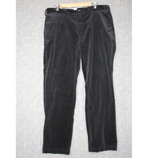 Polo Ralph Lauren Corduroy Pants Mens 38x31 Black Stretch Classic Fit Preppy