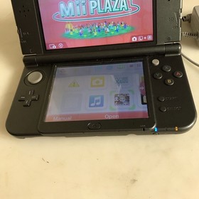 Nintendo &ldquo;New&rdquo; 3DS XL Metallic Gray Handheld Console System RED-001 Tested