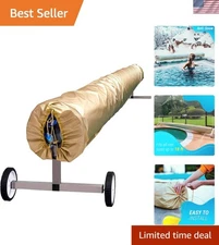 18FT Heavy-Duty Solar Blanket Cover - Waterproof Protection for Your Pool