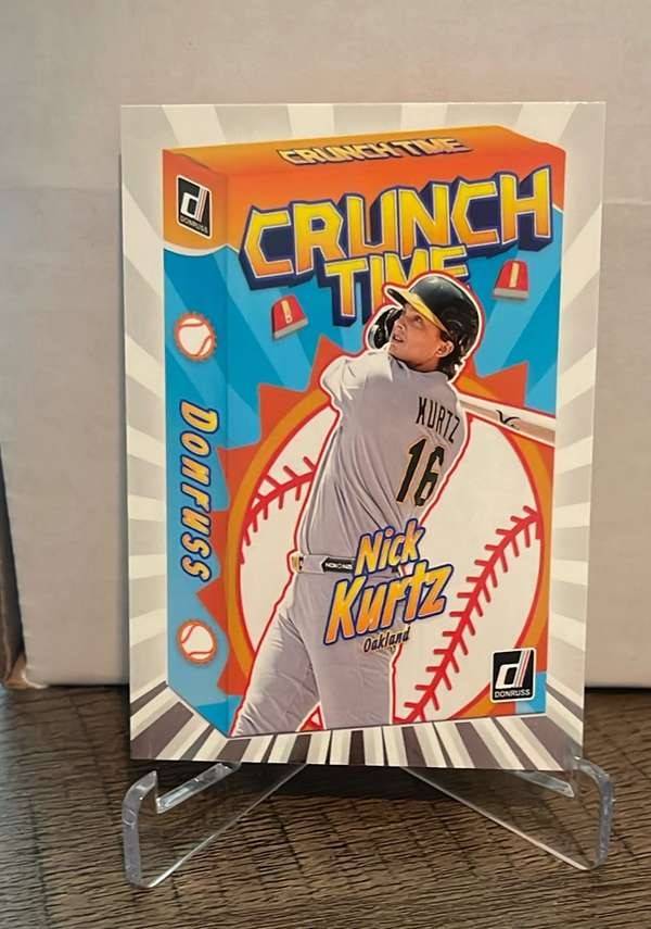 2026 Donruss - Crunch Time #10 Nick Kurtz