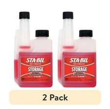 (2 Pack) STA-BIL Storage Fuel Stabilizer 8oz, Treats 20 Gallons of Fuel