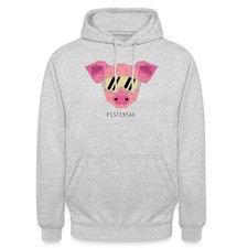 Pistensau Wintersport Skifahren Snowboard Unisex Hoodie