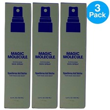 Magic Molecule Antimicrobial Skin Spray 3.4 oz 3 Pack Exp 03/2027